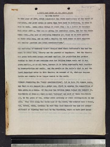 A White Man Looks at the White Press