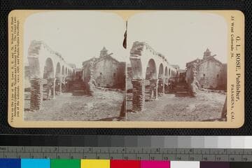 Corridor of San Juan Capistrano Mission