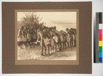 The Snake and Antelope Priests appearing before the Kisi just before taking out the snakes