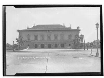Civic Auditorium, Pasadena, Calif