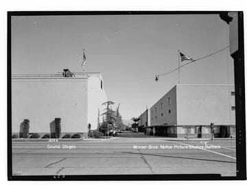 Sound Stages, Warner Bros. Motion Picture Studios, Burbank