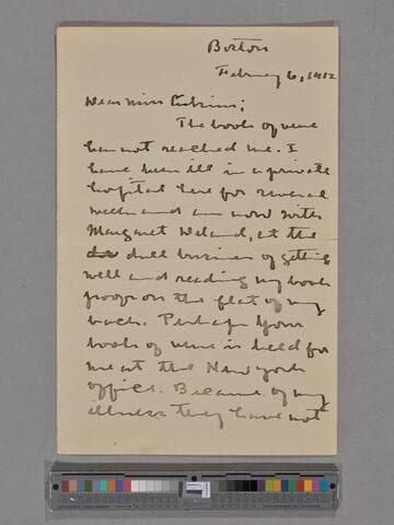 Willa Cather. To Zoë Akins