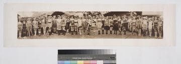 Annual "Bathing Girl Parade." Balboa Beach, Cal. June 20, 1920