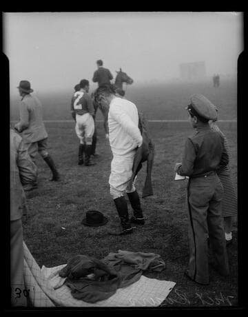 Will Rogers at Will Rogers Polo Field, Pacific Palisades