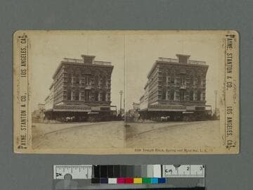 Temple Block, Spring and Main Sts., L. A