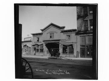 Nick Covarubios [i.e. Covarrubios] Los Angeles St