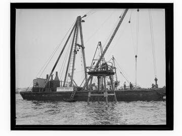 Santa Monica water meter and platform