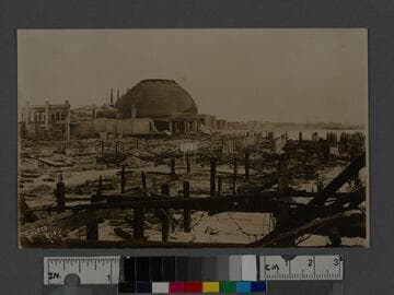 Dome theatre after fire, Ocean Park