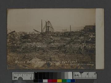 Ruins north from casino ocean front