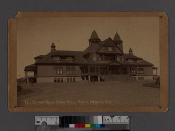 Soldiers Home dining hall, Santa Monica, Cal