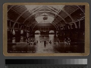 North Beach Bath House Plunge, Santa Monica, Cal