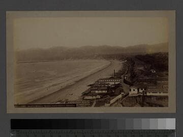 Santa Monica Beach from Hotel Arcadia