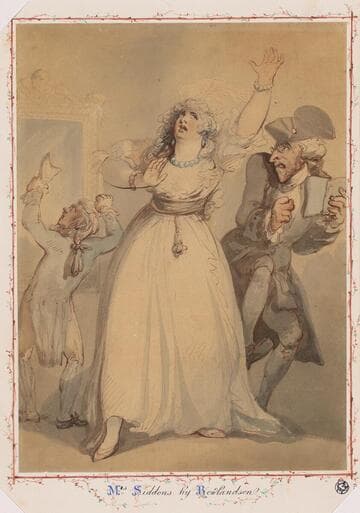 Mrs. Siddons Rehearsing