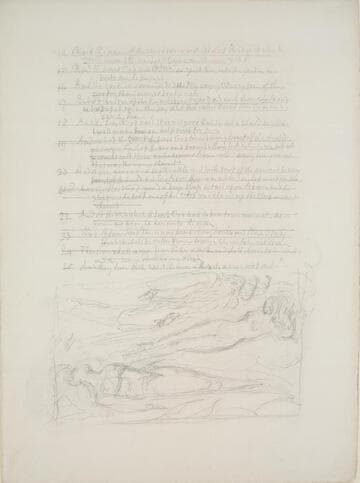 Illustrated manuscript of Genesis : The creation of Eve