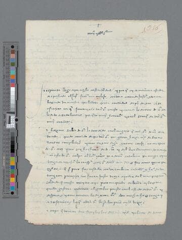 Pedro de Puelles letter to Gonzalo Pizarro