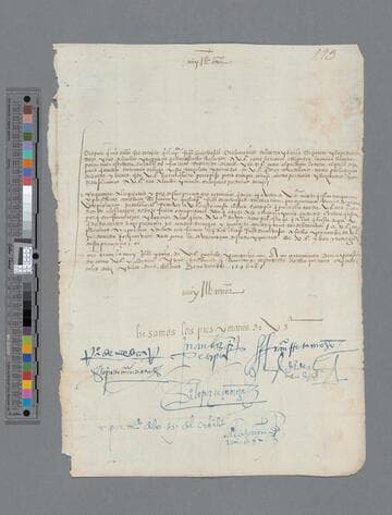 Francisco Retamoso, and others, letter to Gonzalo Pizarro