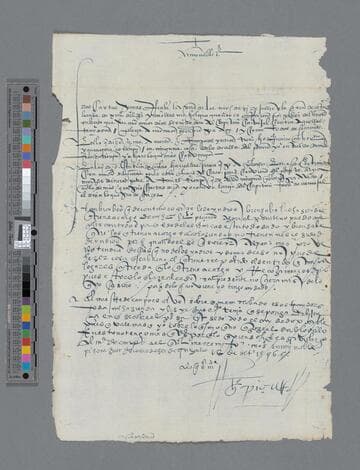 Gonzalo Pizarro letter to Pedro de Soria