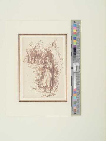 Landscape with Figures in Medieval Dress