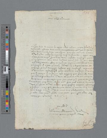Juan de Santa Maria letter to Gonzalo Pizarro