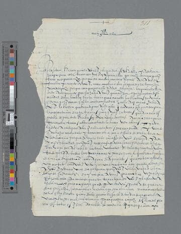 Juan Porcel letter to Gonzalo Pizarro