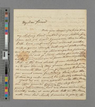 Martha More. Letter to Mrs. Charles Hoare