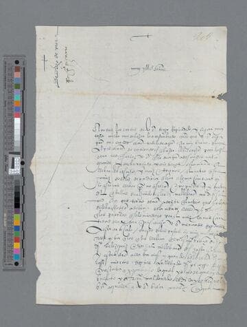 Diego de Mora letter to Gonzalo Pizarro