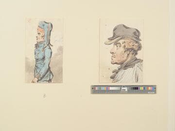 Profile Head of a Labourer