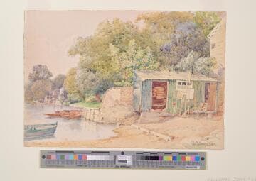 Boating Hut at Canterbury, Kent