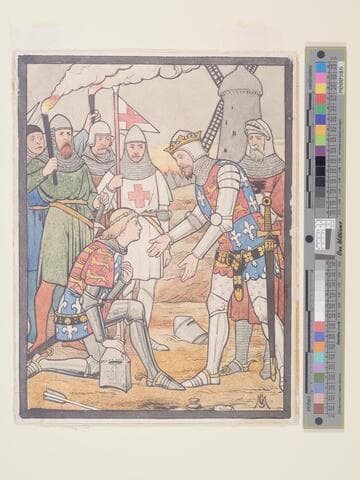 Black Prince on the Field of Cressy