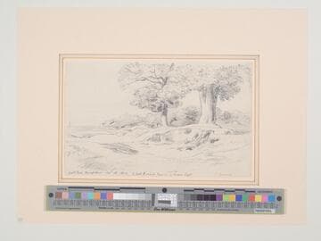 North End Hamstead, Sept. 18, 1823, 1/2 past 8 o'clock Evening Done by Moonlight