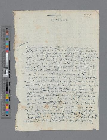 Pedro de Paz letter to Gonzalo Pizarro
