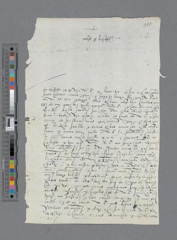 Gómez de Alvarado letter to Gonzalo Pizarro