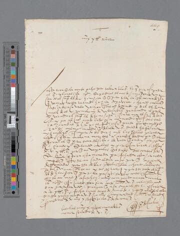 Pedro de Cuevas letter to Gonzalo Pizarro