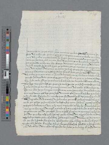 Diego de Silva letter to Gonzalo Pizarro