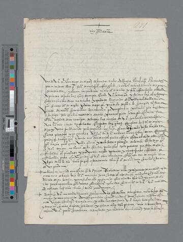 Pedro de Soria letter to Gonzalo Pizarro