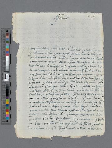 Diego de Silva letter to Gonzalo Pizarro