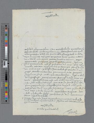 Juan Rubio letter to Gonzalo Pizarro