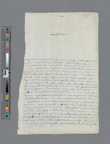 Gonzalo Martin letter to Gonzalo Pizarro