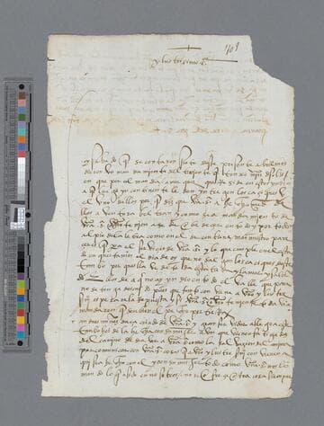 Nuño de Carvajal and Antón Sanchez letter to Gonzalo Pizarro