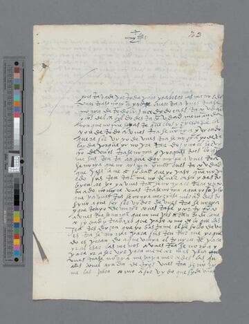Alonso de Avila letter to Gonzalo Pizarro