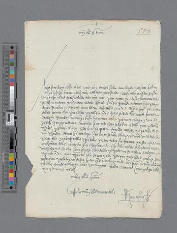 Juan de Frias letter to Gonzalo Pizarro