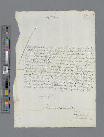 Juan de Frias letter to Gonzalo Pizarro
