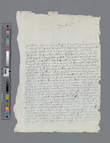 García Holguin, and others, letter to Gonzalo Pizarro