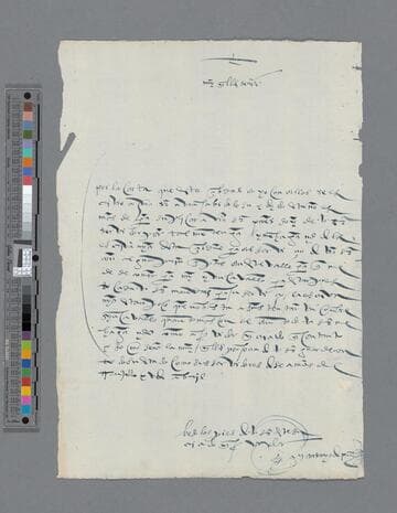 Antonio de Paz letter to Gonzalo Pizarro