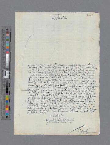 Juan Rubio letter to Gonzalo Pizarro