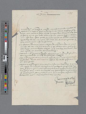 Francisco de Carvajal letter to Gonzalo Pizarro