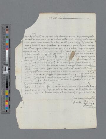 Francisco de Carvajal letter to Gonzalo Pizarro