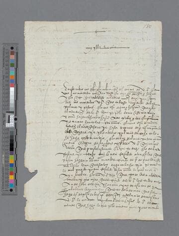 Diego de Mora letter to Gonzalo Pizarro