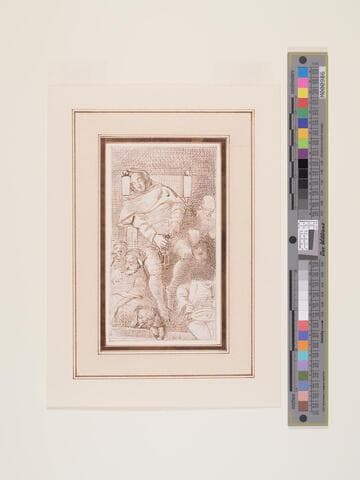 Illustration to Keats' "Eve of St. Agnes"