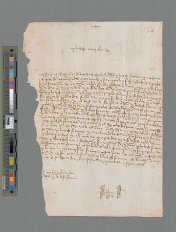 Antonio Rodriguez letter to Gonzalo Pizarro